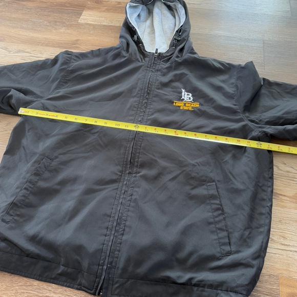 Long Beach state college fleece lined jacket Large - Picture 6 of 8